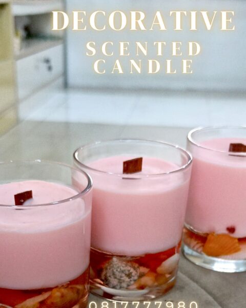 Decorative Scented Candle